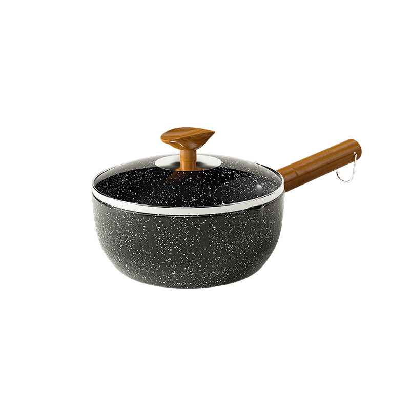 健康陶瓷不粘雪平锅一人食煮泡面