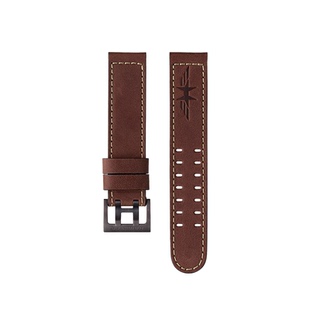 Hamilton汉米尔顿原装表带卡其航空飞行员超越风速皮表带