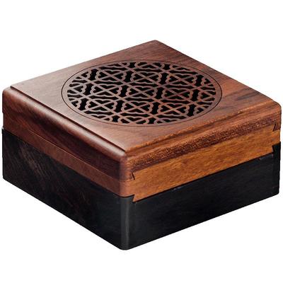 龍颜堂吉祥纹两用盘香红酸枝木