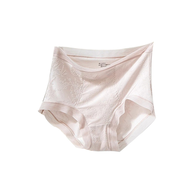 宝娜斯10A抗菌蚕丝裆高腰女内裤