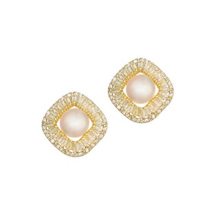 SPECIAL复古气质设计轻奢淡水珍珠耳钉女小众耳环耳饰2026新礼物