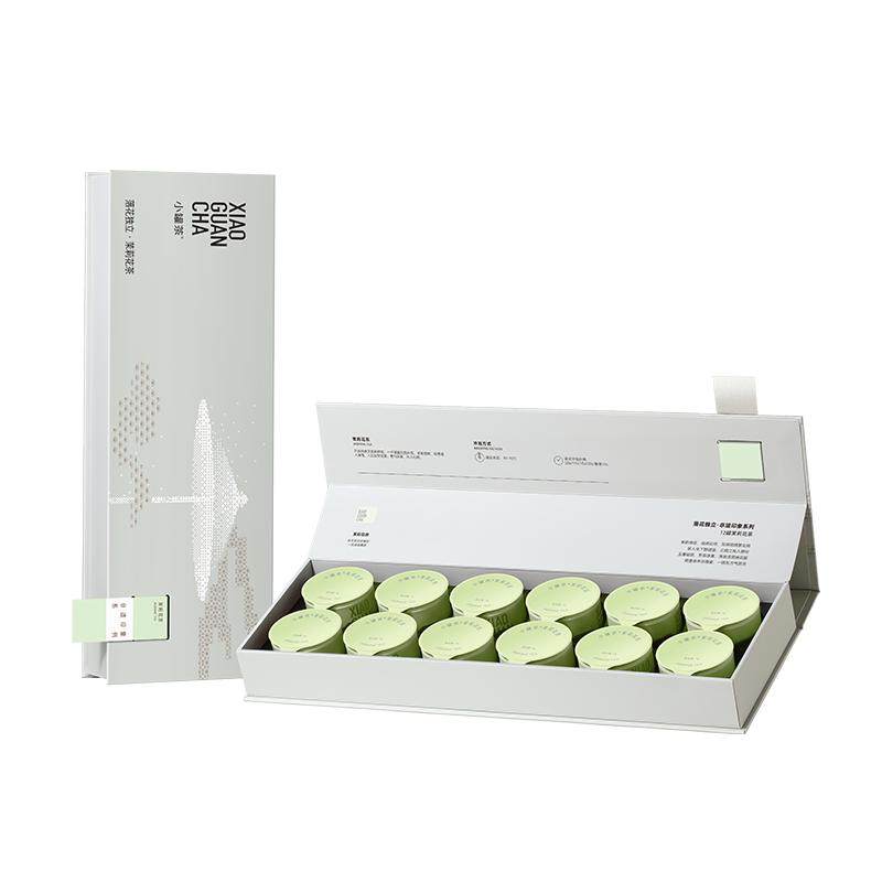 小罐茶非遗系列12罐茉莉花茶礼盒