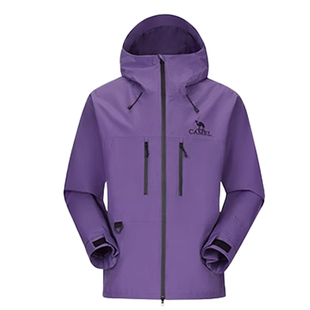 【骆驼腾云】Camel薄荷曼波户外冲锋衣男女轻量防风防水外套