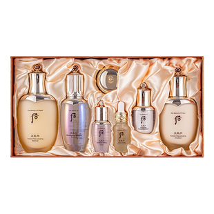 Whoo后天气丹套装 抗老抗皱护肤品套盒 官方正品送女友水乳霜礼盒