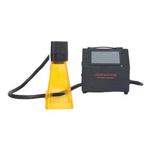 便携式手持激光打标机光纤打码机雕刻机金属不锈钢塑料轮胎刻字机