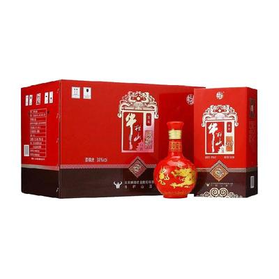 牛栏山38度浓香型白酒500ml×6瓶