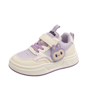 拉布布女童鞋子公主鞋2026新款春秋儿童软底休闲运动板鞋女孩学生