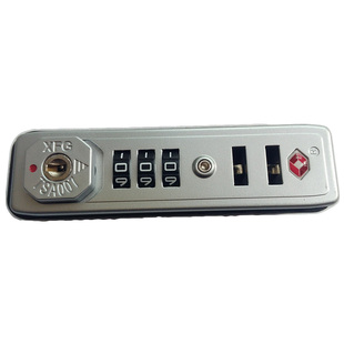 XFG TSA007海关密码锁ZCL密码锁JYL行李箱密码锁内嵌锁通关箱包锁