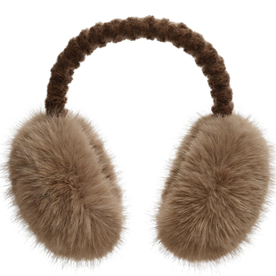 可折叠护耳保暖耳罩冬女款冬季骑车耳捂子耳套百搭耳暖可爱毛绒绒