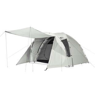 牧高笛精致户外多人防风防暴雨帐篷露营加厚牛津布版本帐篷后室