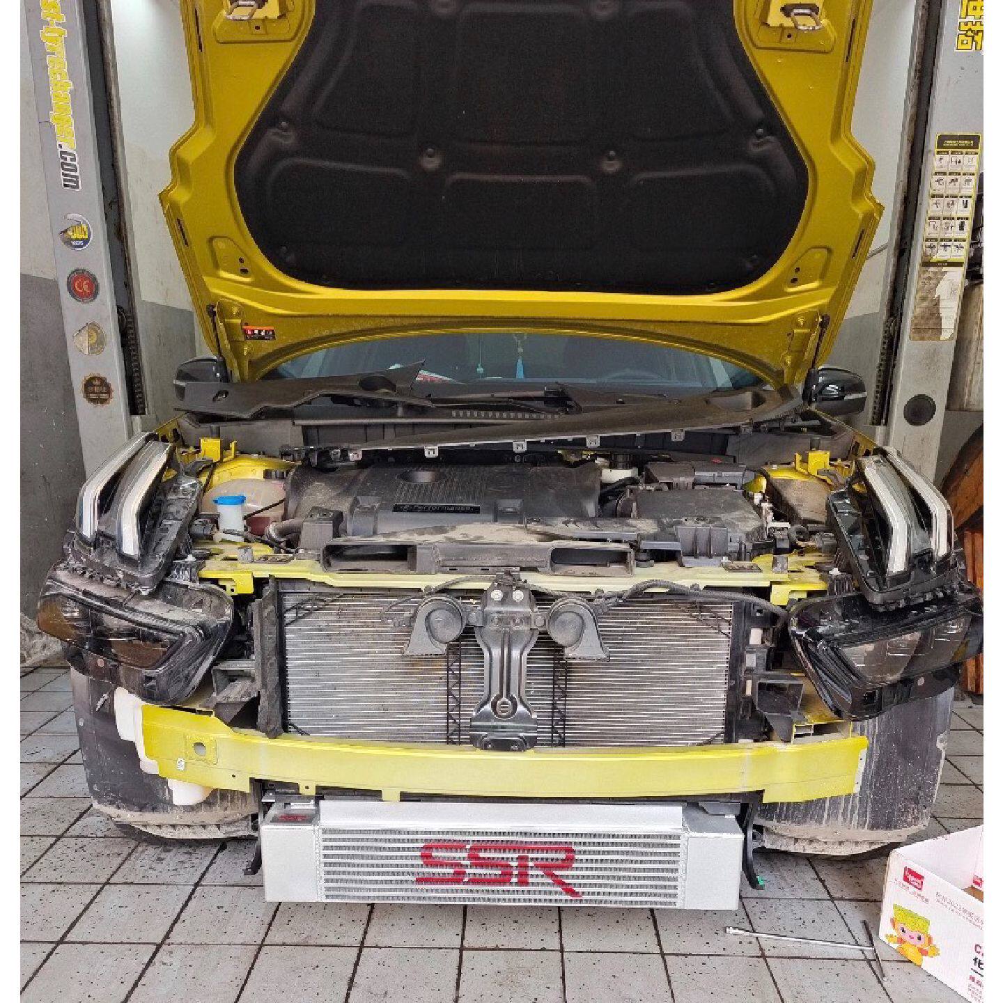 【议价-可维修】领克03专用SSR加大中冷器,拆车件,,有点使 /二