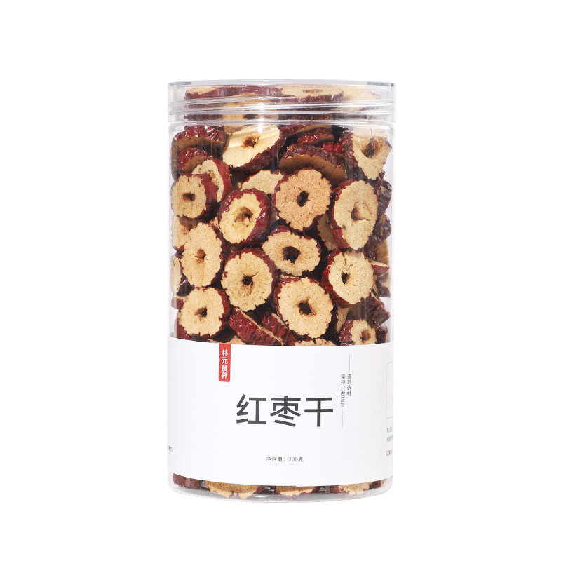 朴元丨本味红枣干200g 酥脆口感· 枣香浓郁 无核红枣片枣圈 泡茶