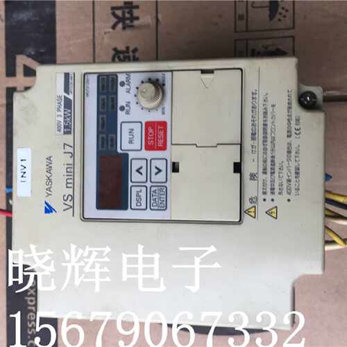 议价安川变频器1.5KW 380V CIMR-J7AA41P5测试包好成色漂亮