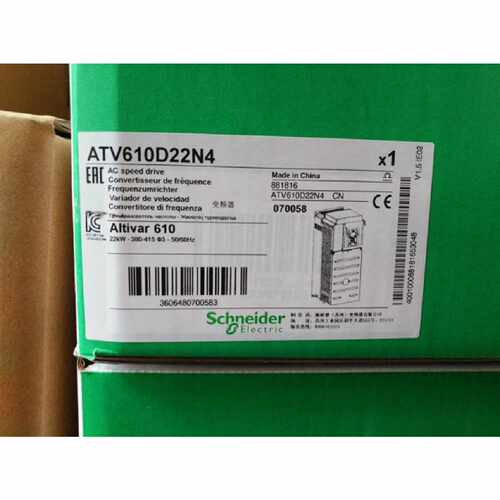 议价ATV610U40N4原装施耐德变频器三相380-415V4KW集成面板现货