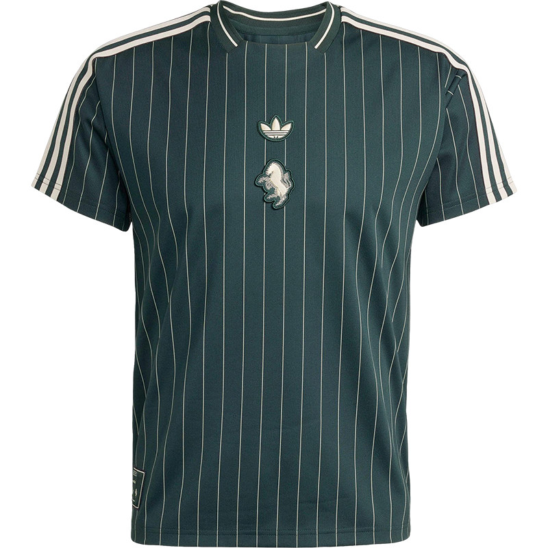 Adidas/阿迪达斯正品三叶草男女透气尤文图斯足球训练短袖JM9451