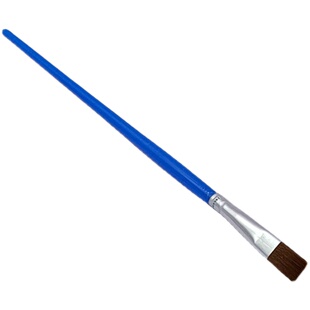 儿童优质尼龙平头画笔 小排笔石膏绘画水彩丙烯画颜料diy涂鸦笔刷