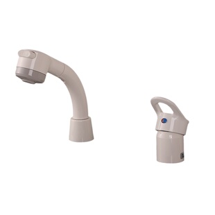 TOTO抽拉水龙头DL361洗脸盆冷热水龙头可升降旋转单柄双控 (05-F)