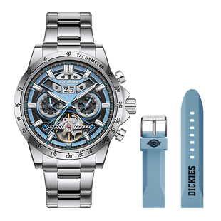 Dickies机械表男款全自动镂空商务手表男士多功能夜光男生日礼物