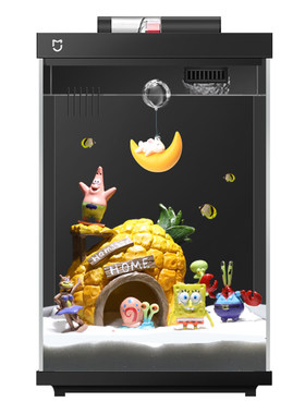 适配小米二代鱼缸造景全套餐仿真布景水族箱珊瑚创意装饰摆件珊瑚
