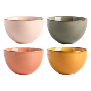 日式陶瓷碗家用2025新款好看的吃饭碗米饭碗5寸个人专用小碗餐具