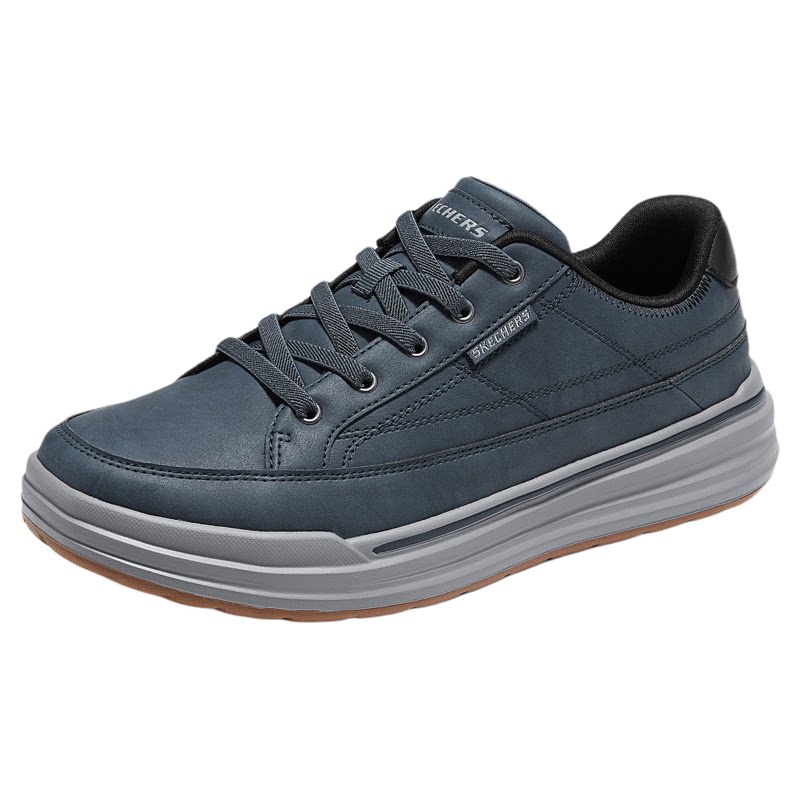 斯凯奇厚底轻便男板鞋秋季新款