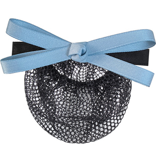 护士头花女网兜职业发网空姐银行工作盘头发饰蝴蝶结头饰2025新款