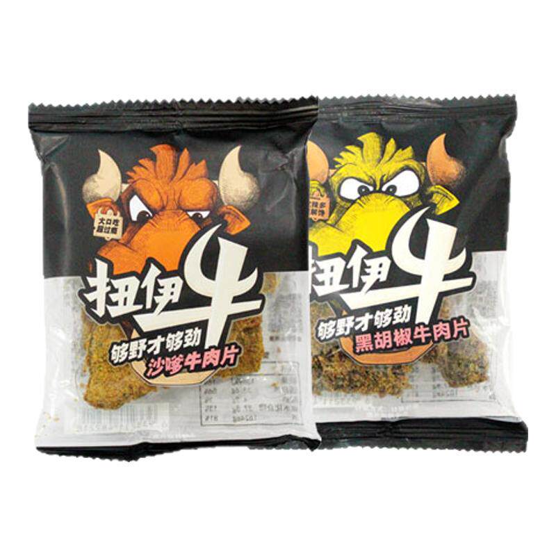 来伊份沙嗲牛肉片500g