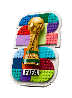 乐高43032FIFA世界杯徽章积木