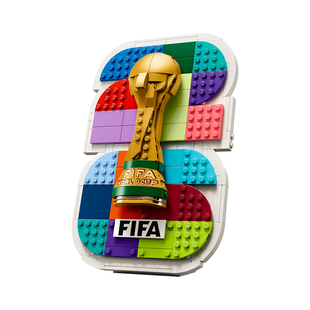 【新品预售】乐高官方旗舰店43032FIFA世界杯2026官方徽章积木
