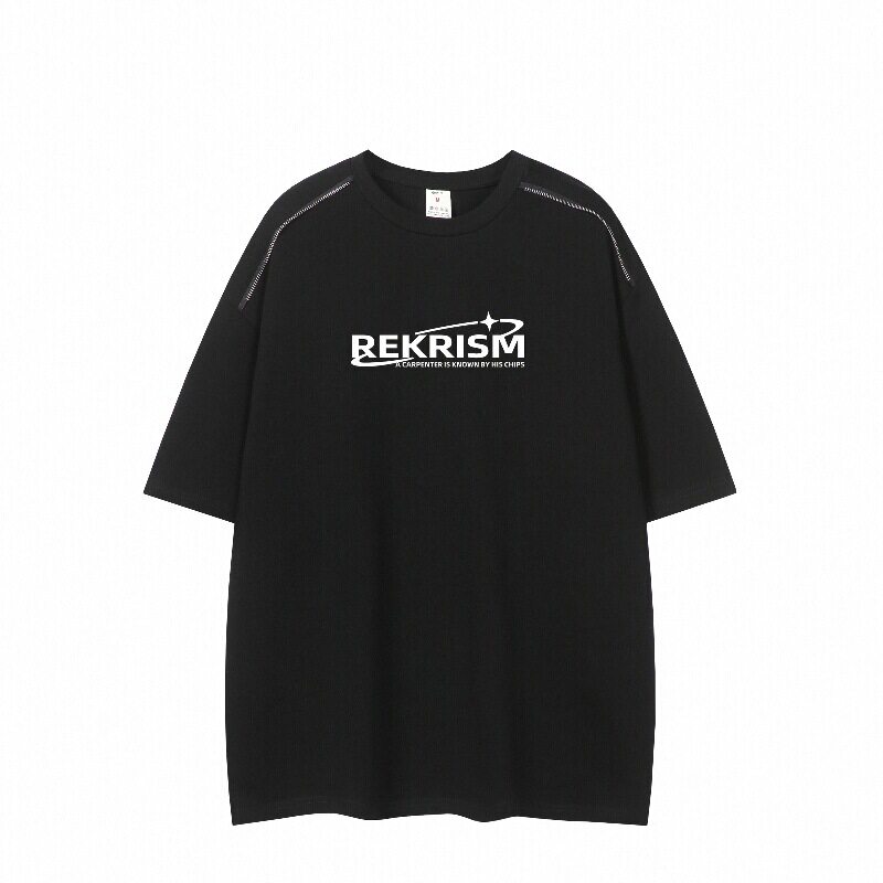 GKKRT美式重磅字母刺绣T恤