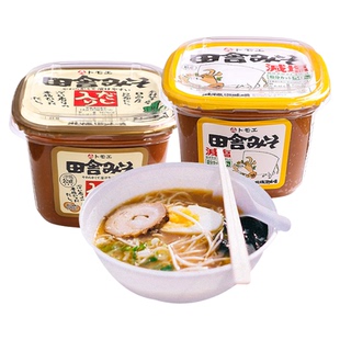 【自营】日式白味增酱日本味增汤味噌酱速食进口拉面汤料调料大酱
