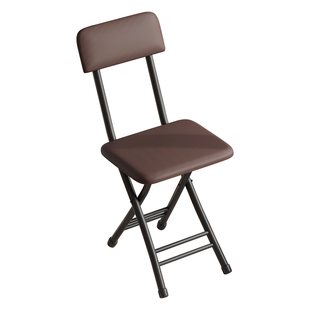 折叠椅子折叠凳子家用餐椅靠背椅培训椅阳台椅宿舍椅便携椅折叠凳