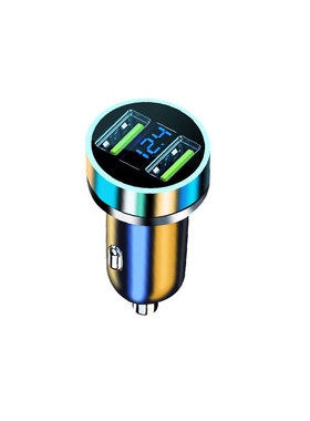 车载充电器usb头手机一拖二120w
