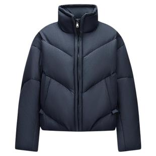 商场同款|森马羽绒服女冬90绒子oversize立领2025新款小个子外套