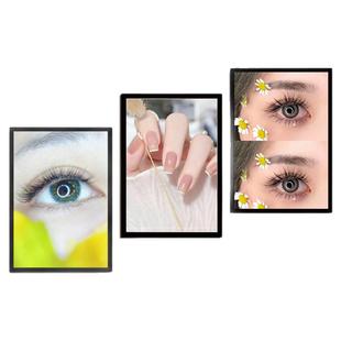 新品嫁接睫毛壁画美睫装饰画美甲美睫工作室宣传工作室挂画组合画