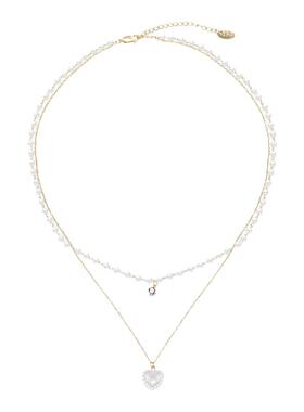 女铜珍珠项链不褪色，不过敏