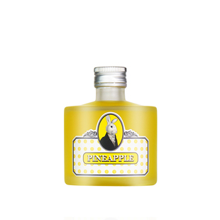 兔兔冷泉凤梨酒微醺低度50%菠萝高含量香甜果酒台湾进口小瓶100ml