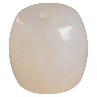 和田玉单珠散珠且末料白玉老型直切手串diy配珠天然真品文玩配饰