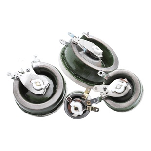 大功率负载瓷盘圆盘可调电阻器滑动变阻器25W50W100W150W300W500W