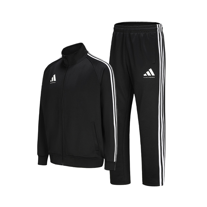 adidas阿迪达斯运动套装男运动服外套长裤两件套休闲春秋官方正品
