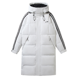 贵人鸟羽绒服男女同款冬季2025年中长款过膝超长鸭绒服外套情侣款