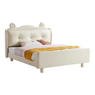 林氏绵羊儿童床女孩公主床卧室1米5女童单人床木业