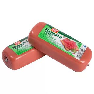 双汇肉花三文治火锅方火腿300g*8支麻辣烫三明治汉堡寿司整箱商用