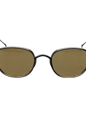 日式本万年龟纯钛大脸方框墨镜