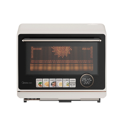 美的寻味pro微蒸烤炸一体G21变频家用空气炸微波炉烤箱蒸箱三合一