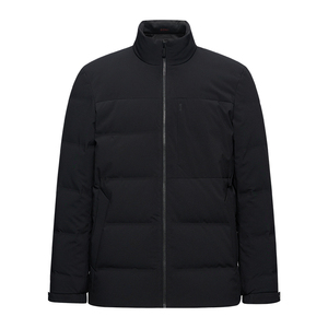 BONI/堡尼新品商务净色立领外套男士短款休闲保暖羽绒服ES780062B