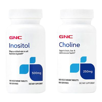GNC健安喜肌醇胆碱备孕组合