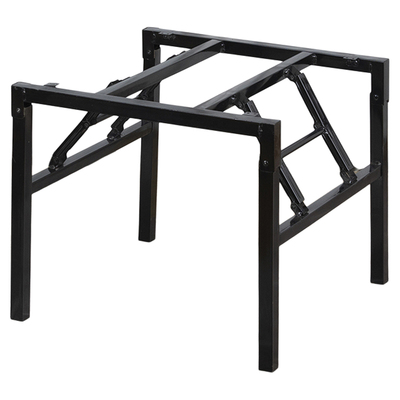 可折叠桌子腿支架四方桌架子桌腿