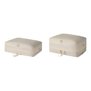 旅行布艺衣物可压缩收纳袋羽绒服过季衣服手提棉被搬家整理收纳包