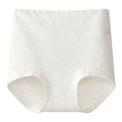 有棵树女士内裤纯棉加长裆10A抗菌透气高腰花纱平角2025新款内裤